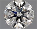 Natural Diamond 0.77 Carats, Round with Excellent Cut, H Color, SI2 Clarity and Certified by GIA