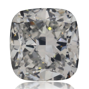 Picture of Natural Diamond 0.49 Carats, Cushion with  Cut, F Color, VVS2 Clarity and Certified by GIA