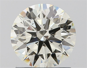 Picture of Natural Diamond 1.21 Carats, Round with Excellent Cut, J Color, VS2 Clarity and Certified by IGI