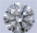 Diamante Natural 0.60 quilates, Redondo , Color I, claridad IF y certificado IGI