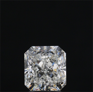 Picture of Natural Diamond 1.76 Carats, Radiant with  Cut, H Color, IF Clarity and Certified by GIA