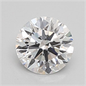 Del inventario de diamantes de laboratorio, 0.96 quilates, Redondo , Color D, claridad VVS2 y certificado IGI