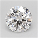 Lab Grown Diamond 1.51 Carats, Round with Ideal Cut, E Color, VS2 Clarity and Certified by IGI
