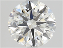Diamante Natural 1.55 quilates, Redondo , Color G, claridad VVS1 y certificado GIA