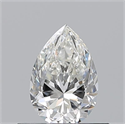 Diamante Natural 0.52 quilates, De pera , Color I, claridad VVS1 y certificado GIA