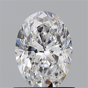 Foto Diamante Natural 0.75 quilates, Ovalado , Color D, claridad VS1 y certificado GIA de