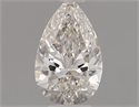 Diamante Natural 0.53 quilates, De pera , Color I, claridad IF y certificado GIA