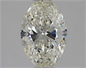 Natural Diamond 1.30 Carats, Oval with  Cut, J Color, IF Clarity and Certified by GIA