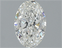Diamante Natural 0.64 quilates, Ovalado , Color G, claridad SI1 y certificado GIA