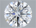 Lab Grown Diamond 3.02 Carats, Round with Ideal Cut, E Color, IF Clarity and Certified by IGI