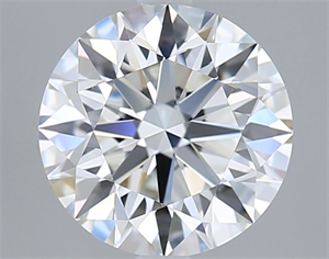 Picture of Lab Grown Diamond 3.02 Carats, Round with Ideal Cut, E Color, IF Clarity and Certified by IGI