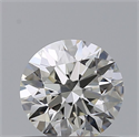 Diamante Natural 0.55 quilates, Redondo , Color J, claridad IF y certificado GIA