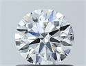 Diamante Natural 0.71 quilates, Redondo , Color G, claridad SI1 y certificado GIA