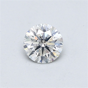 Picture of Natural Diamond 0.45 Carats, Round with Excellent Cut, G Color, SI2 Clarity and Certified by GIA