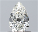 Diamante Natural 0.50 quilates, De pera , Color H, claridad VVS1 y certificado IGI