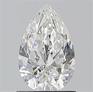Foto Diamante Natural 1.01 quilates, De pera , Color G, claridad SI2 y certificado GIA de