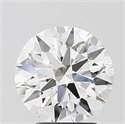 Del inventario de diamantes de laboratorio, 2.52 quilates, Redondo , Color F, claridad VVS2 y certificado IGI
