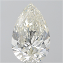 Natural Diamond 4.01 Carats, Pear with  Cut, J Color, SI2 Clarity and Certified by GIA