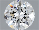 Natural Diamond 0.92 Carats, Round with Excellent Cut, F Color, SI1 Clarity and Certified by GIA