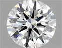 Lab Grown Diamond 1.42 Carats, Round with Ideal Cut, E Color, VS1 Clarity and Certified by IGI