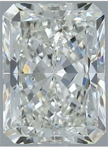 Picture of Natural Diamond 1.80 Carats, Radiant with  Cut, I Color, SI2 Clarity and Certified by GIA