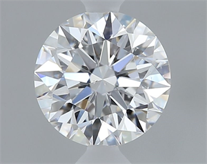 Picture of Natural Diamond 0.51 Carats, Round with Very Good Cut, E Color, VS2 Clarity and Certified by GIA