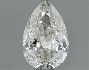 Picture of Natural Diamond 0.80 Carats, Pear with  Cut, I Color, SI1 Clarity and Certified by IGI