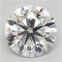Diamante Natural 0.91 quilates, Redondo , Color J, claridad IF y certificado GIA