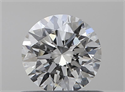 Diamante Natural 0.51 quilates, Redondo , Color J, claridad VVS1 y certificado GIA