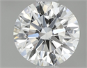 Diamante Natural 0.70 quilates, Redondo , Color D, claridad VS2 y certificado GIA
