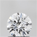Del inventario de diamantes de laboratorio, 1.24 quilates, Redondo , Color D, claridad VVS2 y certificado IGI