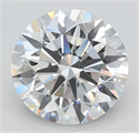 Del inventario de diamantes de laboratorio, 5.42 quilates, Redondo , Color E, claridad IF y certificado IGI