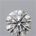 Natural Diamond 0.70 Carats, Round with Excellent Cut, F Color, VVS1 Clarity and Certified by IGI