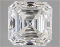 Natural Diamond 0.91 Carats, Asscher with  Cut, G Color, VS1 Clarity and Certified by GIA
