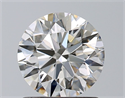Diamante Natural 1.20 quilates, Redondo , Color J, claridad VS1 y certificado GIA