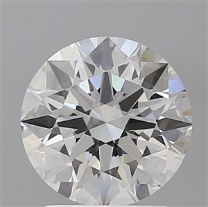 Picture of Lab Grown Diamond 2.10 Carats, Round with Ideal Cut, E Color, VVS2 Clarity and Certified by IGI