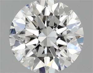 Picture of Lab Grown Diamond 1.37 Carats, Round with Excellent Cut, E Color, VS1 Clarity and Certified by IGI