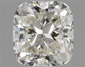 Picture of Natural Diamond 0.72 Carats, Cushion with  Cut, K Color, SI2 Clarity and Certified by GIA