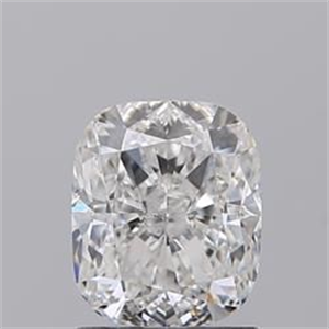 Foto Diamante Natural 1.50 quilates, Del cojín , Color F, claridad SI1 y certificado GIA de