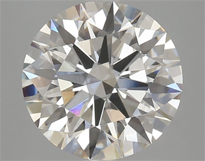 Picture of Lab Grown Diamond 4.77 Carats, Round with Ideal Cut, G Color, VS2 Clarity and Certified by IGI
