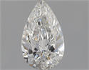 Diamante Natural 0.40 quilates, De pera , Color G, claridad SI1 y certificado GIA