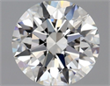 Diamante Natural 0.74 quilates, Redondo , Color F, claridad VVS1 y certificado GIA