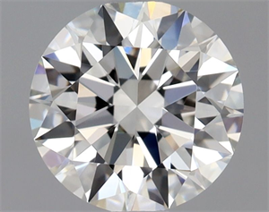 Picture of Natural Diamond 0.74 Carats, Round with Excellent Cut, F Color, VVS1 Clarity and Certified by GIA