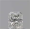 Natural Diamond 0.34 Carats, Radiant with  Cut, G Color, VVS2 Clarity and Certified by GIA