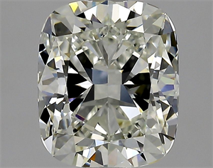 Foto Diamante Natural 1.71 quilates, Del cojín , Color I, claridad VVS1 y certificado GIA de