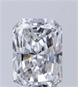 Diamante Natural 0.40 quilates, Radiante , Color D, claridad IF y certificado GIA