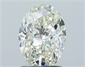Natural Diamond 1.27 Carats, Oval with  Cut, K Color, VS2 Clarity and Certified by GIA
