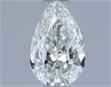 Natural Diamond 0.70 Carats, Pear with  Cut, I Color, VS2 Clarity and Certified by IGI
