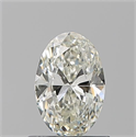 Diamante Natural 0.71 quilates, Ovalado , Color J, claridad VVS1 y certificado GIA
