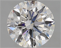 Del inventario de diamantes de laboratorio, 2.17 quilates, Redondo , Color D, claridad VVS1 y certificado GIA